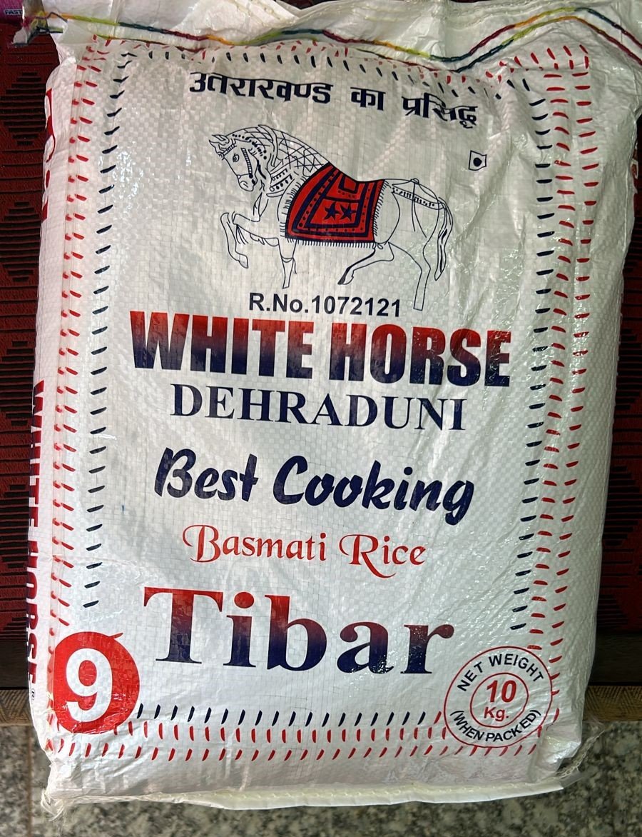 White Horse Basmati Rice (26kg)